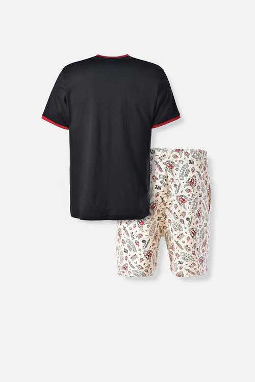 Card slide image -  PIJAMA DE STRANGER THINGS PANTALON CORTO PARA HOMBRE