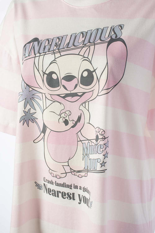 Card slide image -  CAMISETA DE LILO Y STITCH OVERSIZED FIT PARA MUJER