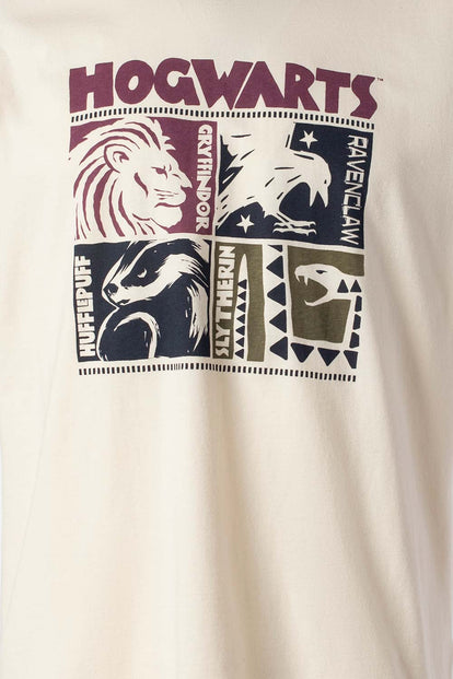  PIJAMA DE HARRY POTTER CON PANTALON CORTO PARA HOMBRE