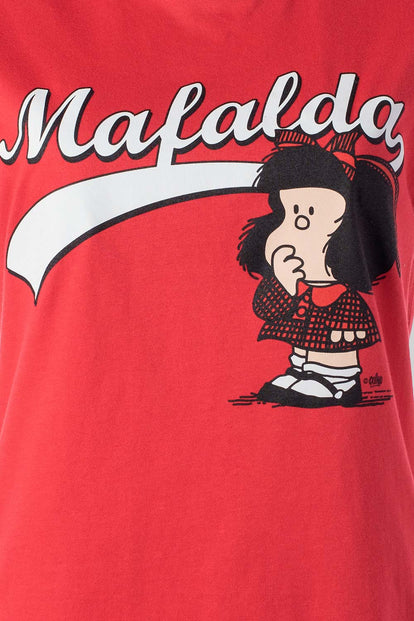  CAMISETA DE MAFALDA SLIM FIT PARA MUJER