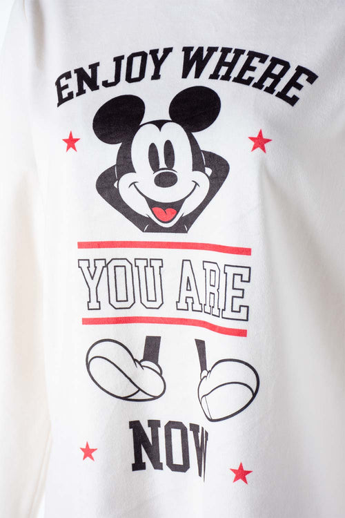 Card slide image -  PIJAMA DE MICKEY MOUSE CON PANTALON LARGO PARA MUJER