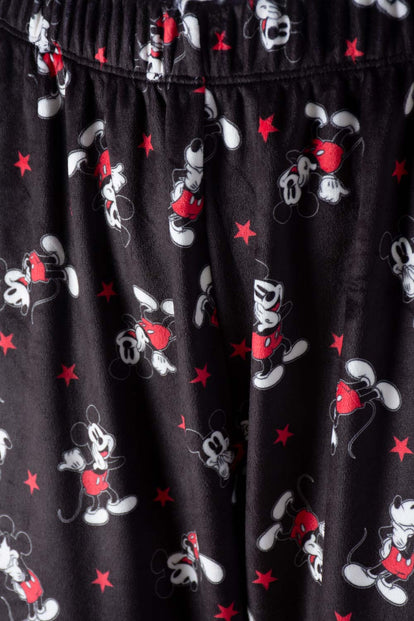  PIJAMA DE MICKEY MOUSE CON PANTALON LARGO PARA MUJER