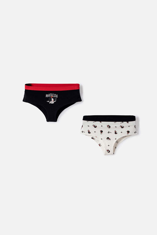 Card slide image -  PACK X2 PANTIES DE MAFALDA PARA MUJER