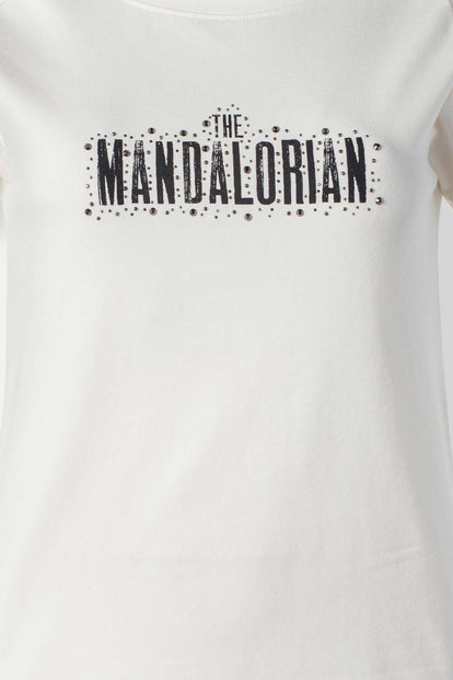  CAMISETA DE MANDALORIAN SLIM FIT PARA MUJER