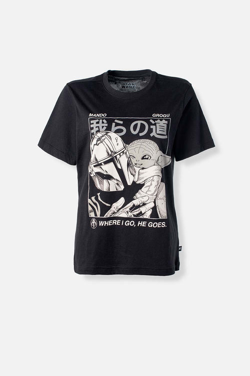 Card slide image -  CAMISETA DE MANDALORIAN REGULAR FIT PARA MUJER