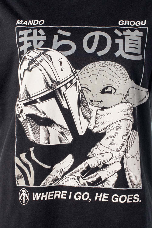 Card slide image -  CAMISETA DE MANDALORIAN REGULAR FIT PARA MUJER