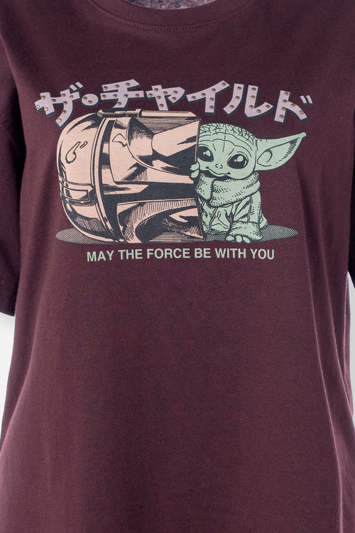Card slide image -  CAMISETA DE MANDALORIAN RELAX FIT PARA MUJER