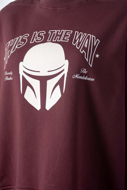 Card slide image -  BUZO DE MANDALORIAN REGULAR FIT CERRADO PARA MUJER