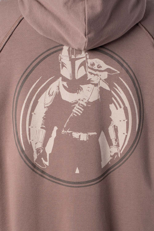 Card slide image -  BUZO DE MANDALORIAN REGULAR FIT CON CAPUCHA PARA HOMBRE