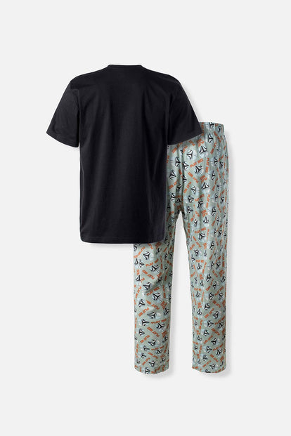  PIJAMAS DE MANDALORIAN CON PANTALON LARGO PARA HOMBRE