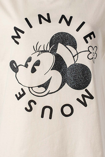  CAMISETA DE MINNIE MOUSE RELAX FIT PARA MUJER