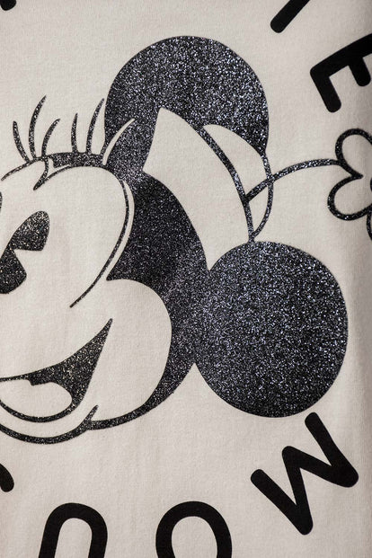  CAMISETA DE MINNIE MOUSE RELAX FIT PARA MUJER