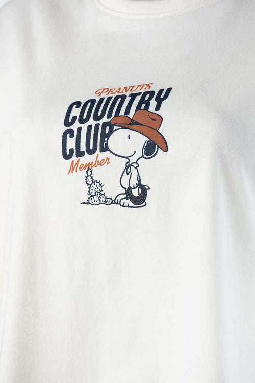 Card slide image -  CAMISETA DE SNOOPY OVERSIZED FIT PARA MUJER