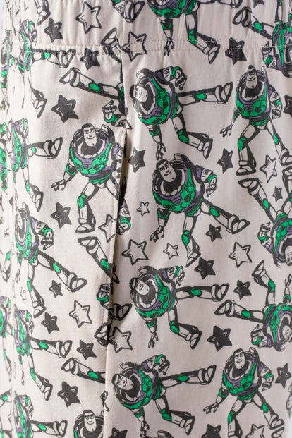  PIJAMA DE TOY STORY CON PANTALON CORTO PARA HOMBRE