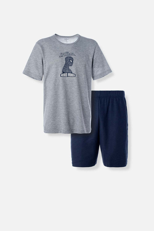 Card slide image -  PIJAMA DE SPIDERMAN CON PANTALON CORTO PARA HOMBRE