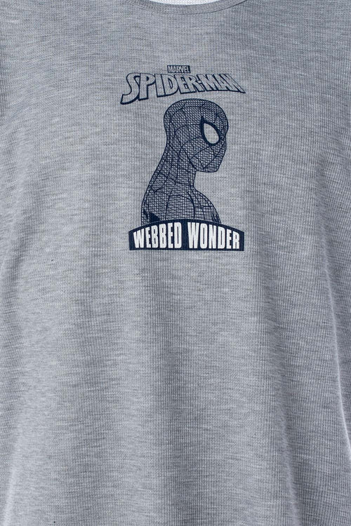 Card slide image -  PIJAMA DE SPIDERMAN CON PANTALON CORTO PARA HOMBRE