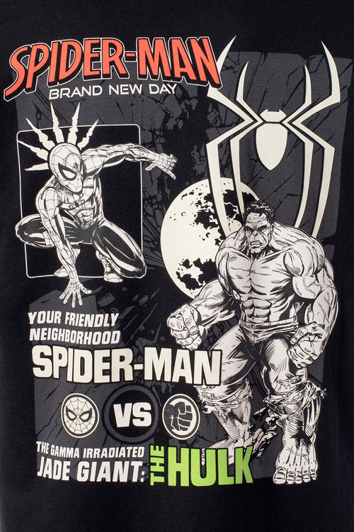 Card slide image -  CAMISETA DE SPIDERMAN RELAX FIT PARA HOMBRE