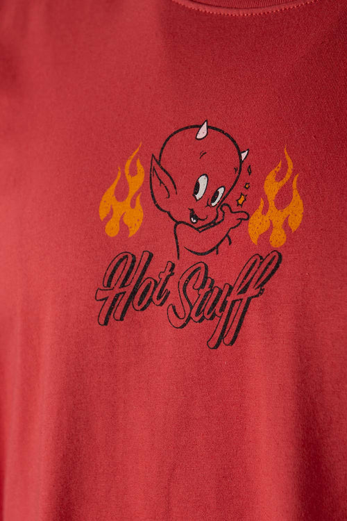 Card slide image -  CAMISETA DE HOT STUFF RELAX FIT PARA HOMBRE