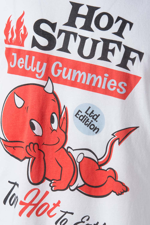 Card slide image -  PIJAMA DE HOT STUFF CON PANTALON CORTO PARA HOMBRE