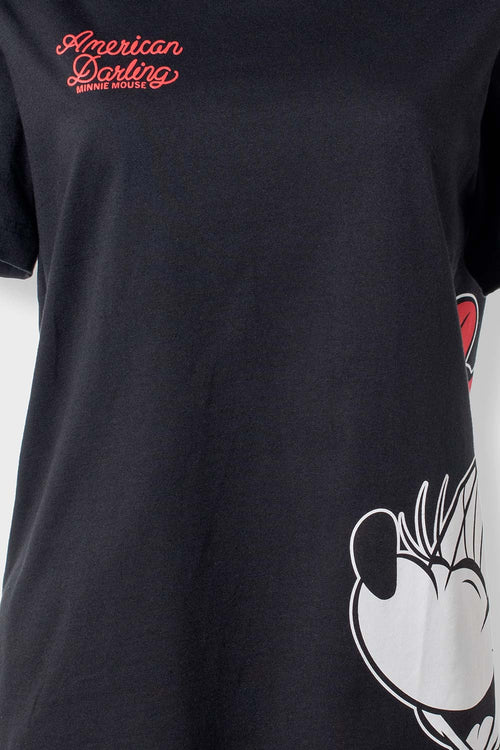 Card slide image -  CAMISETA DE MINNIE MOUSE REGULAR FIT PARA MUJER
