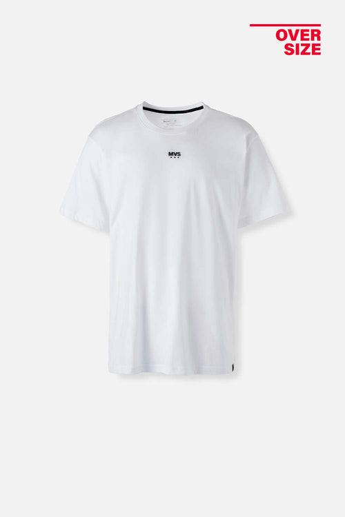 Card slide image -  CAMISETA DE MOVIES BLANCA MANGA CORTA OVERSIZE GÉNERO NEUTRO