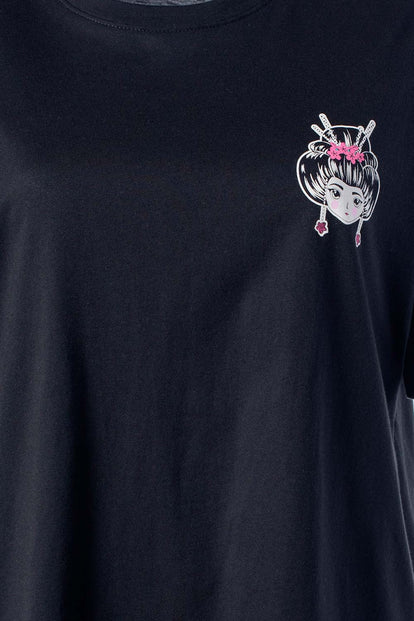  CAMISETA DE MOVIES REGULAR FIT PARA MUJER