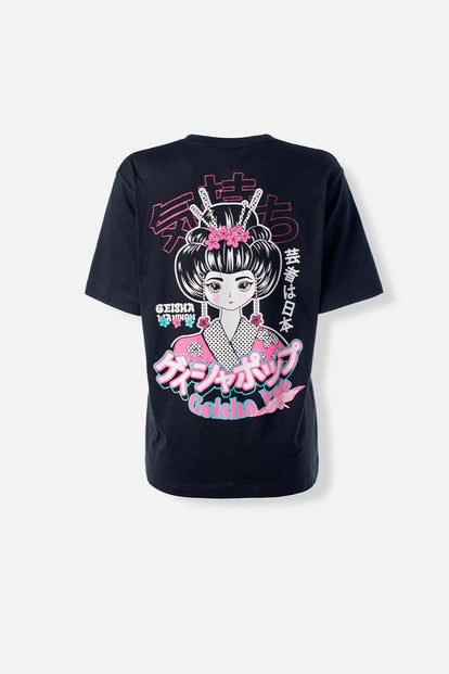  CAMISETA DE MOVIES REGULAR FIT PARA MUJER