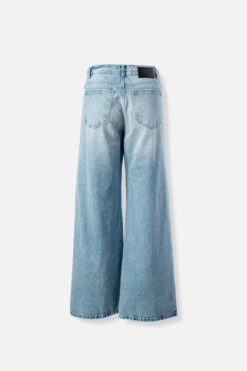 Card slide image -  JEAN DE MOVIES DENIM CON BOTA ANCHA PARA MUJER