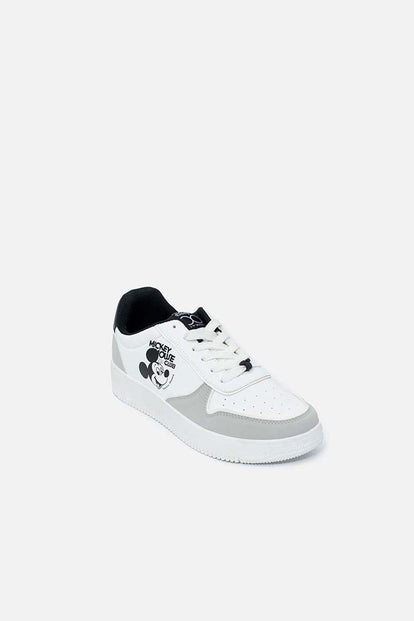  TENIS DE MICKEY MOUSE BLANCOS PARA MUJER