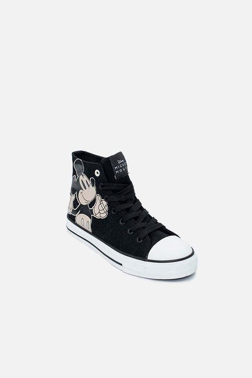 Card slide image -  TENIS DE MICKEY MOUSE NEGRO PARA MUJER