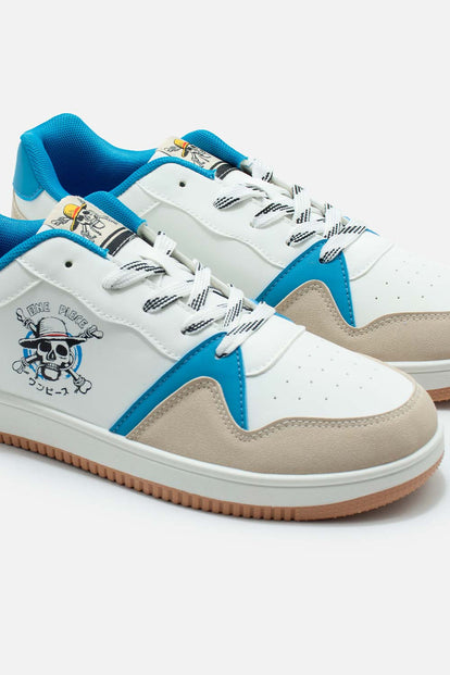  TENIS DE ONE PIECE BLANCOS PARA HOMBRE