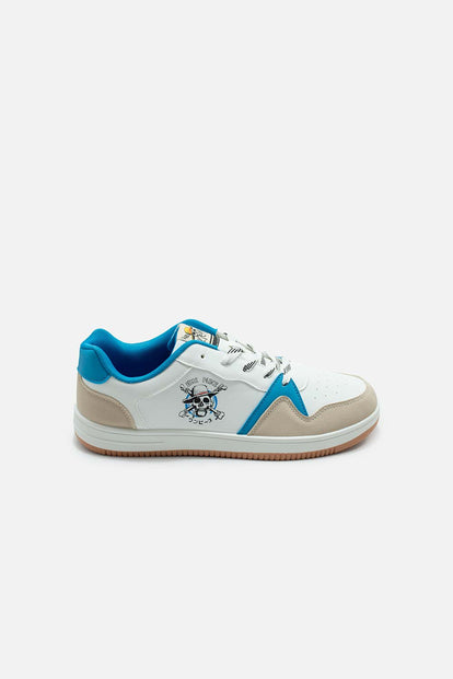  TENIS DE ONE PIECE BLANCOS PARA HOMBRE