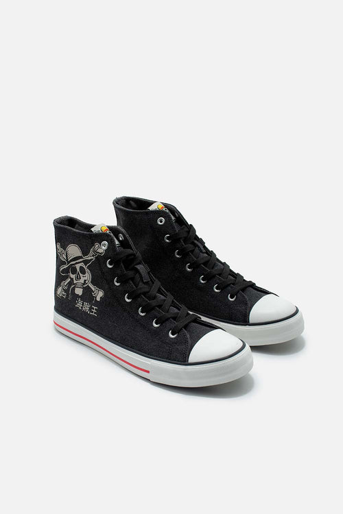 Card slide image -  TENIS DE ONE PIECE NEGROS PARA HOMBRE
